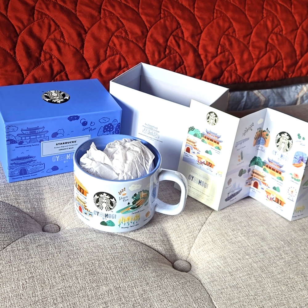 Starbucks' Korean regional collection ceramic mug